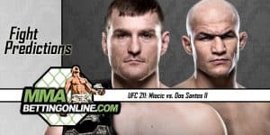 UFC 211 Miocic VS Dos Santos