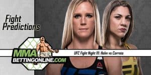 Holm vs Correia UFC Fight Night 111