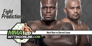 derrick Lewis vs Mark Hunt