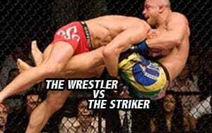 Wrestler vs the Striker