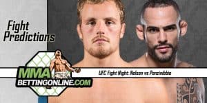 UFC Fight Night 113 Gunnar Nelson vs Santiago Ponzinibbio